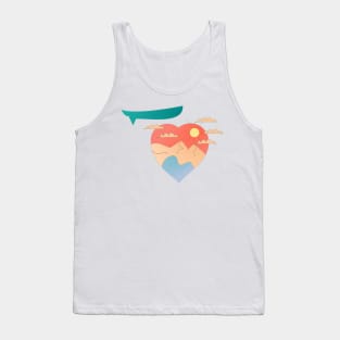 Nature is in my heart Tank Top